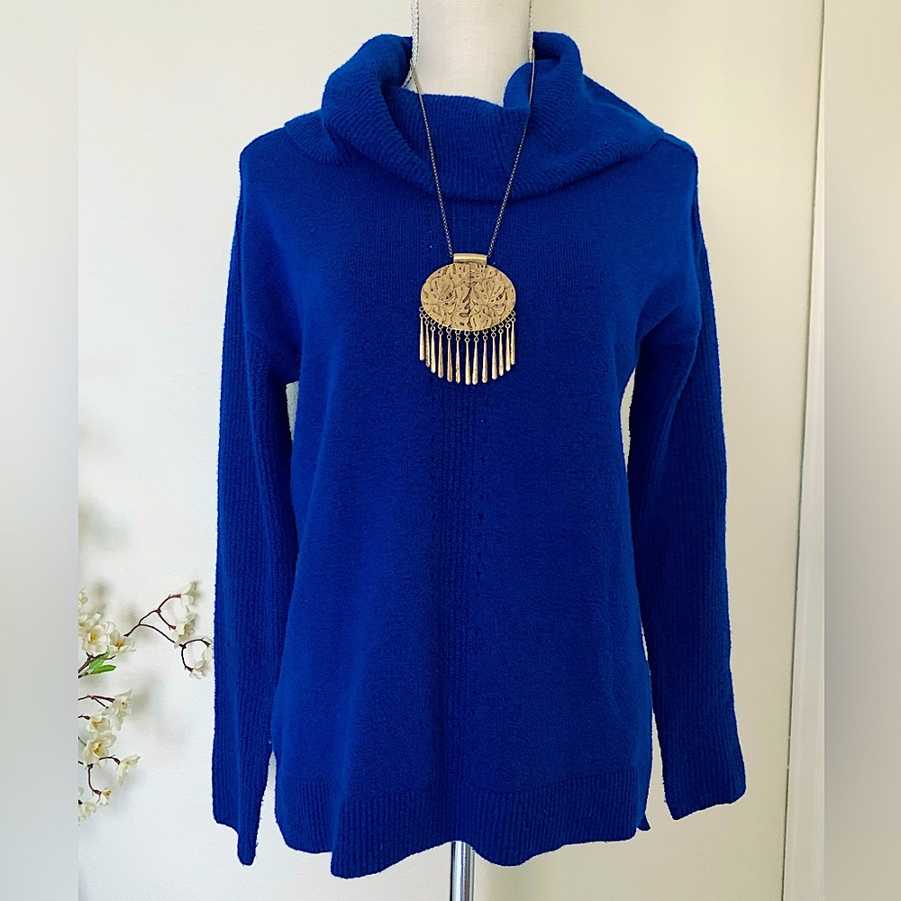 BR FACTORY Cozy Cowl Neck Sweater